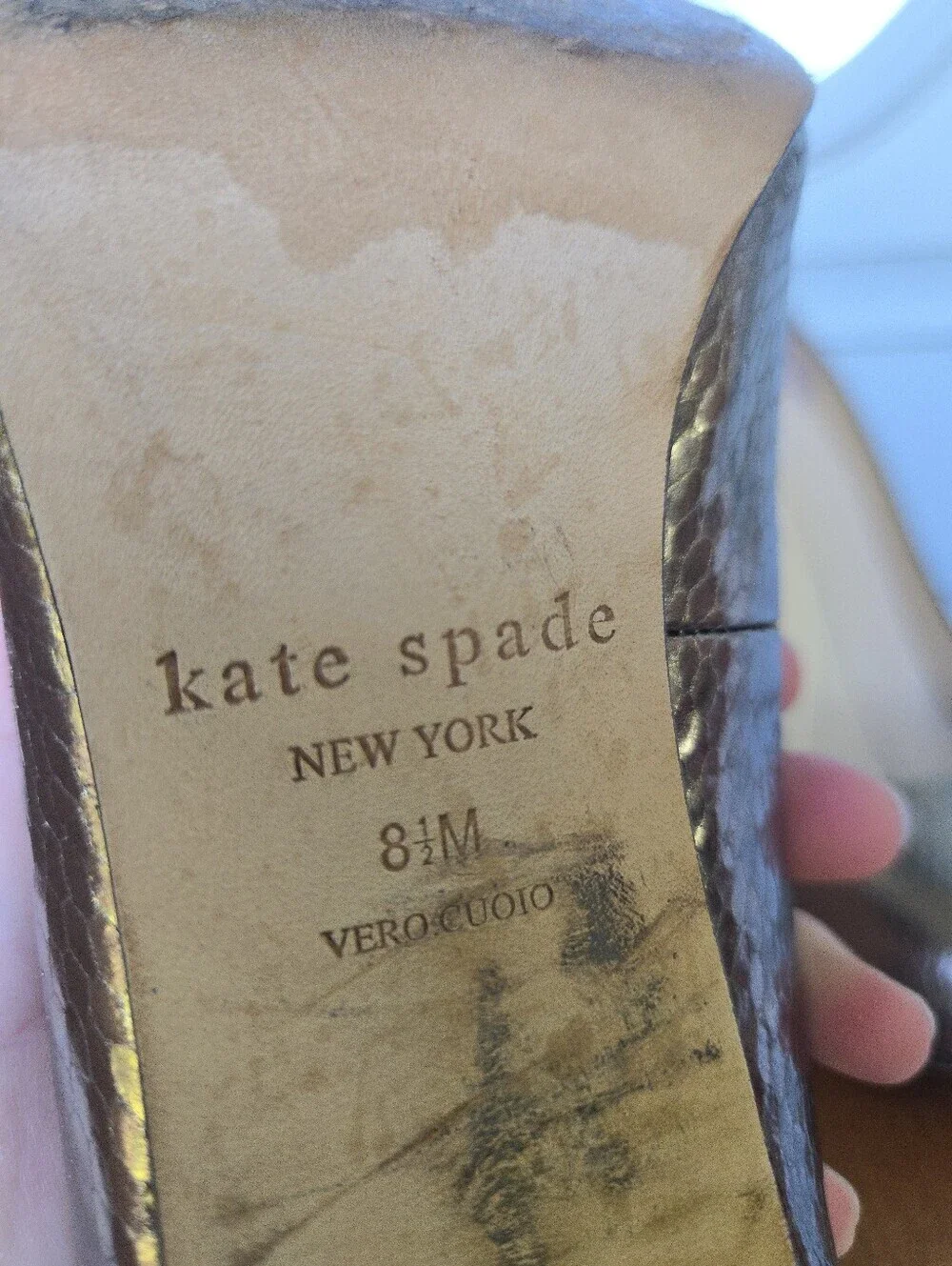 Kate Spade Carolina Pumps Pewter